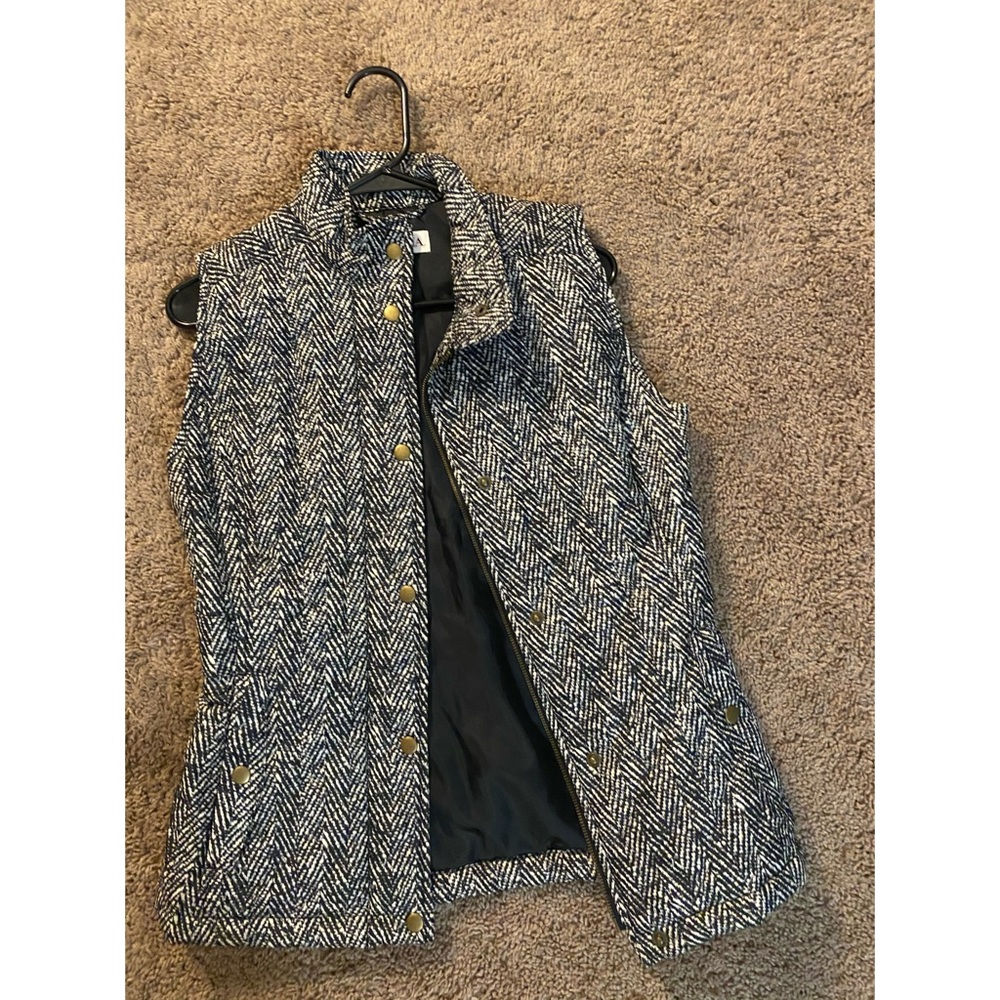 Black and White Vest